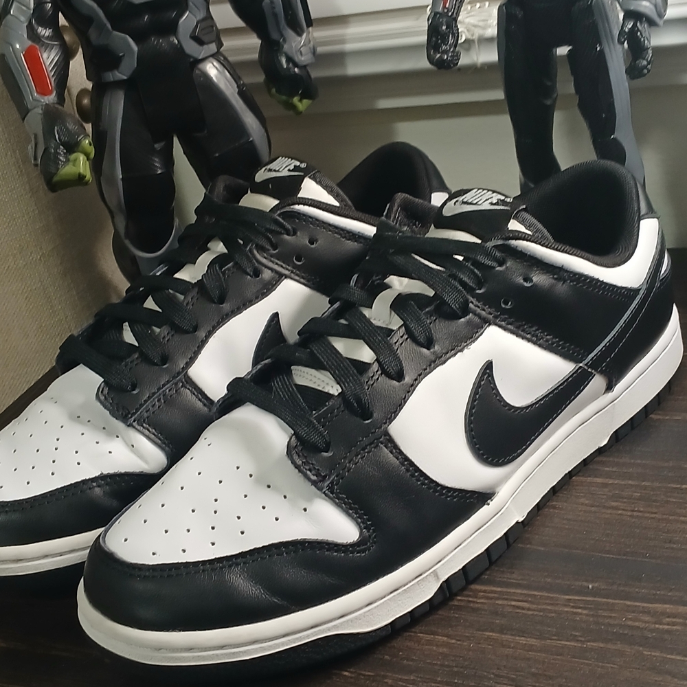 Zapatillas Nike Dunk Low Retro "Panda"
 (Nike Men's Monochrome Low-Top Sneakers